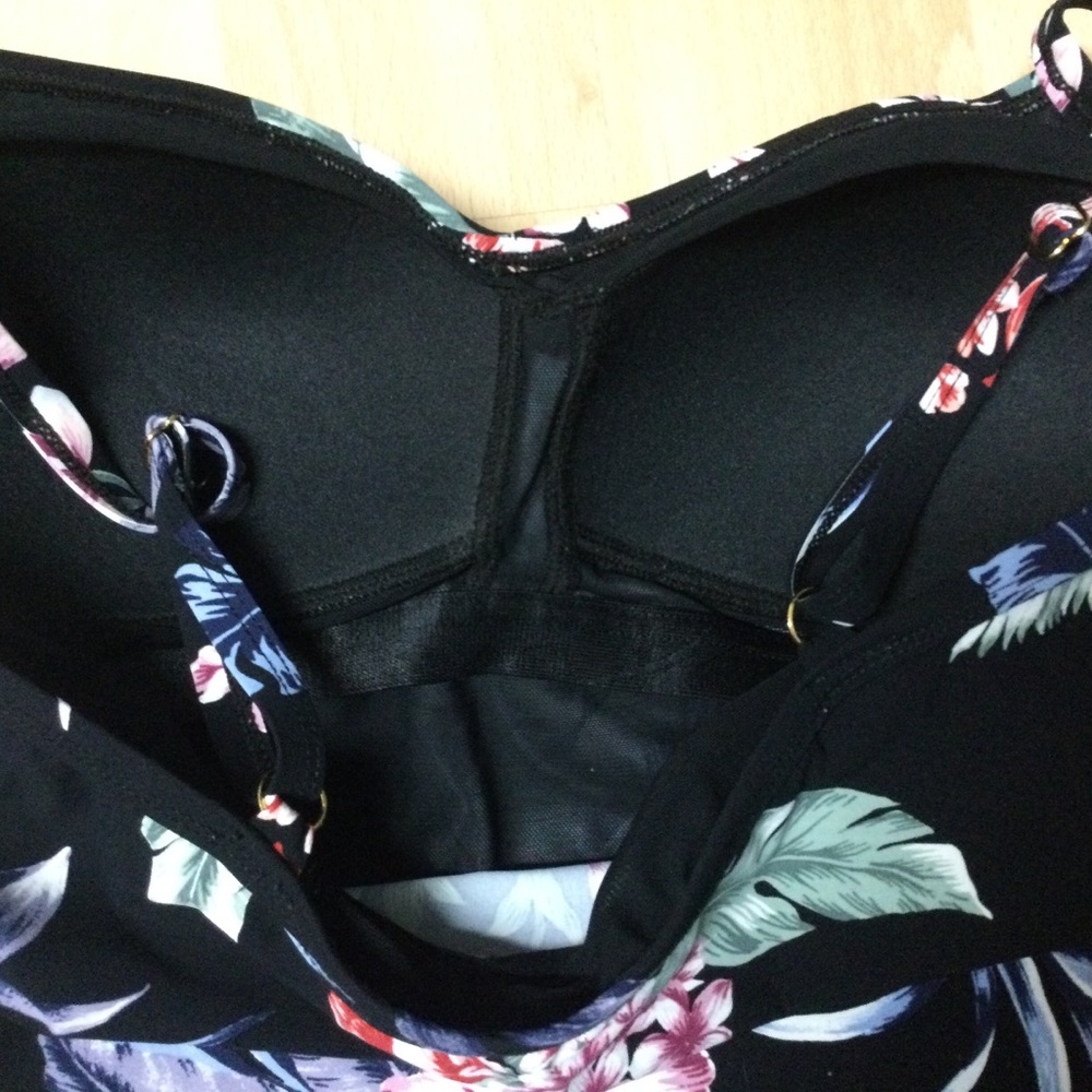 Christina Tankini Top 10 D Padded Orchids Beach Pool Swimming Beach - Picture 4 of 9